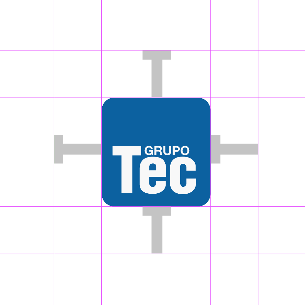 Espaçamento Logo Grupo Tec